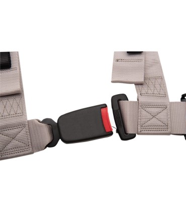 HRNESSEAT 2X2 4PT AUTO GY