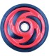 WHEEL POL 6.38 INDY RED