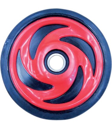 WHEEL POL 6.38 INDY RED