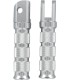 FOOTPEGS SILVER KAW-FRONT
