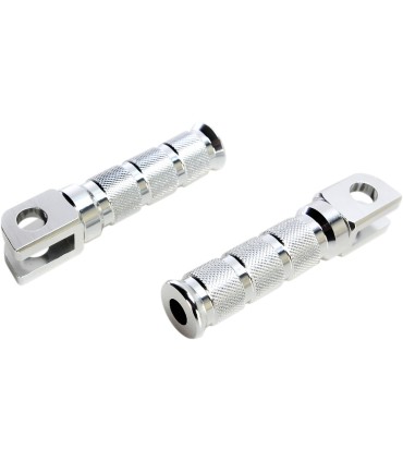 FOOTPEGS SILVER SUZ-FRONT