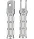 FOOTPEGS SILVER YAM-FRONT