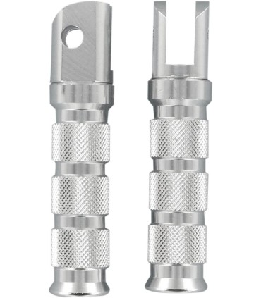 FOOTPEGS SILVER YAM-FRONT