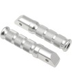 FOOTPEGS SILVER HON-REAR