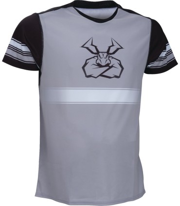 JERSEY MTB MOOSE BLACK/GREY SM