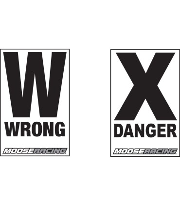 COURSE-ARROW DANGER/WARN