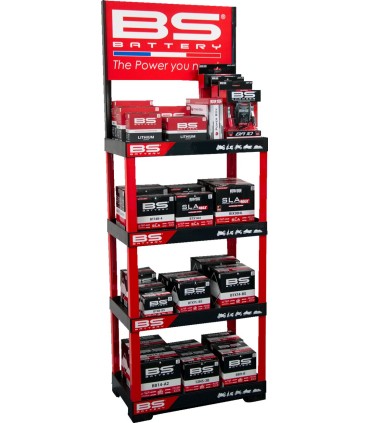 DISPLAY BATTERY RACK