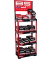DISPLAY BATTERY RACK