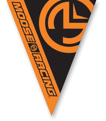 FLAGSPENNANT MSE ORG/BLK