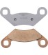 BRAKE PAD ATV POL FRT