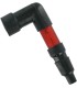 SPARK PLUG CAP 90 DEG RED