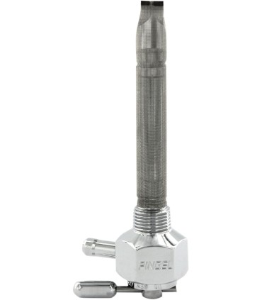 CHROME 90 PETCOCK 3/8 NPT