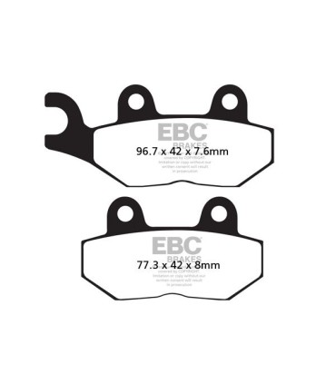 BRAKE PAD FA SER ORGANIC