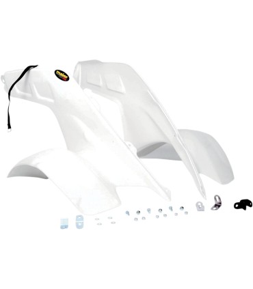 ATV FENDER FRNT PR WHITE