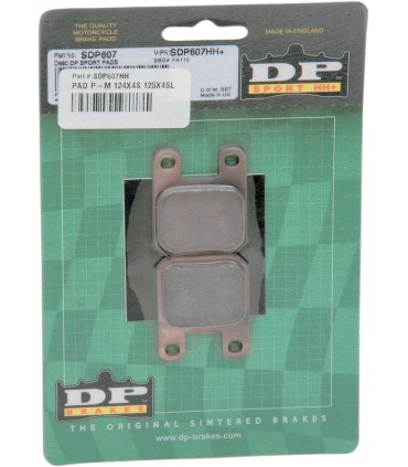 BRAKE PAD P-M 124X4S 125X4SL