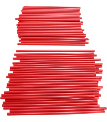 SPOKE COVERS RED 80PK