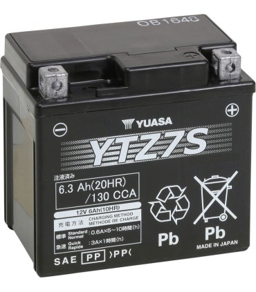 BATTERY WET SEALED YTZ7S