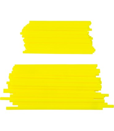 SPOKE COVERS HI VIZ 80PK