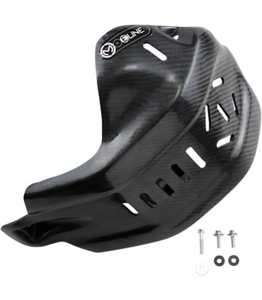 SKID PLATE CARBON FIB HON