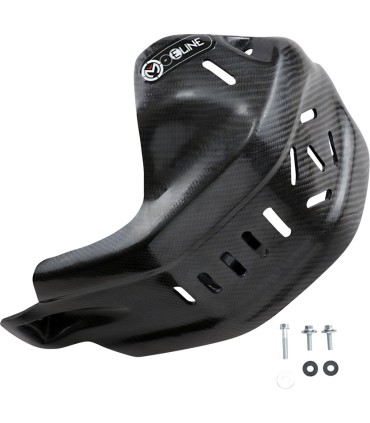 SKID PLATE CARBON FIB HON