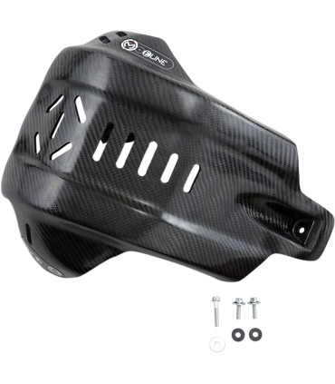 SKID PLATE CARBON FIB HON