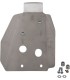 SKID PLATE ALUM HON