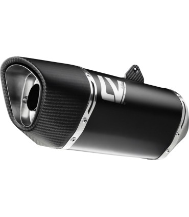 EXHAUST LV-14 TRIUMPH 766 BLK
