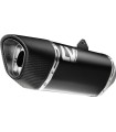 EXHAUST LV-14 TRIUMPH 766 BLK