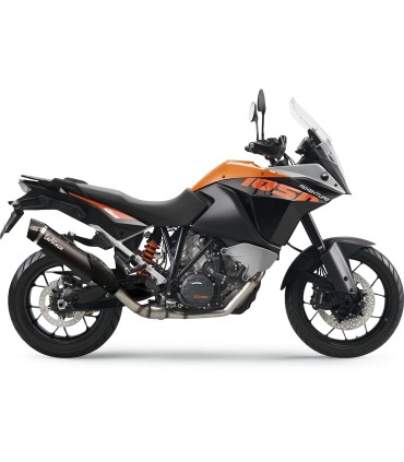 SLIP-ON NERO KTM ADV