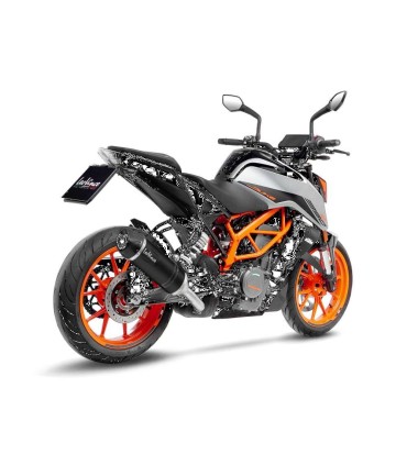 MUFFLER LV1 DUKE 390 BK