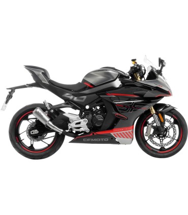 MUFFLER LV-10 SS CF MOTO 450 S