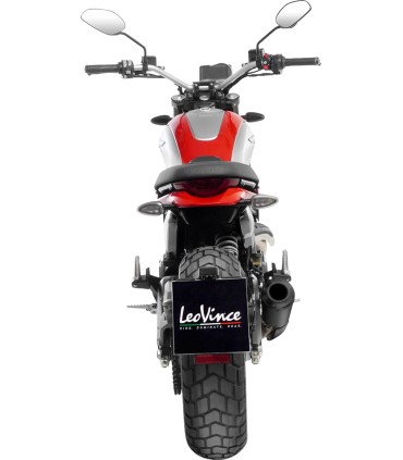 MUFFLER LV-10 FULL BLACK DUCAT