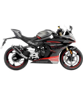 MUFFLER GP CORSA BLACK CF MOTO