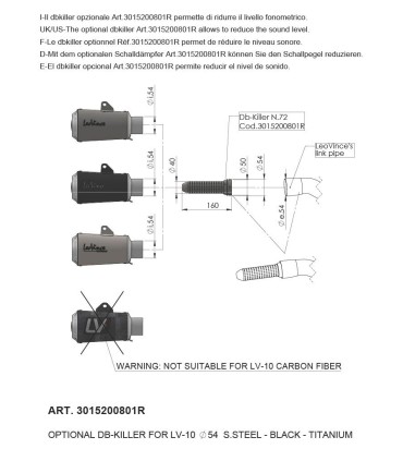 DBKILLER 72 FOR LV-10
