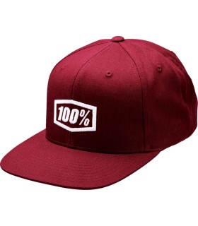 HAT ICON SNPBCK BRGNDY OS