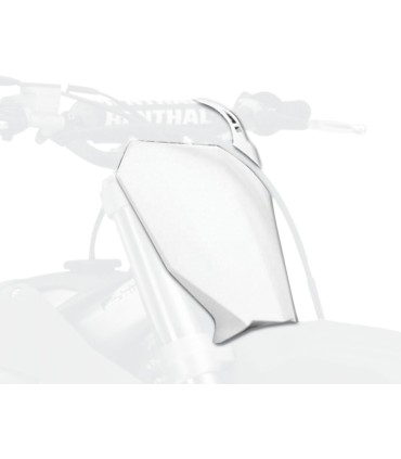 FRONT PLATE CRF450R 17-20 WH