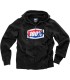 FLEECE ZIP OFFICIAL BK XL