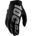 GLOVE YTH BRISK BK/GY XL