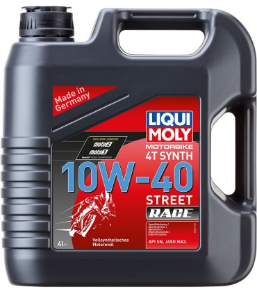 4T SYN 10W-40 STR RACE 4l