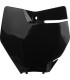 PLATEFRT SX/SX-F 16-18 BLK