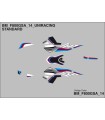 DECAL KIT BMW F800GS ADV