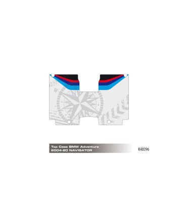 SCRTCH SVR BMW TOP CASE