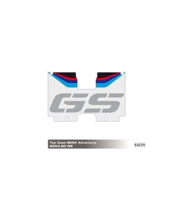 SCRTCH SVR BMW TOP CASE