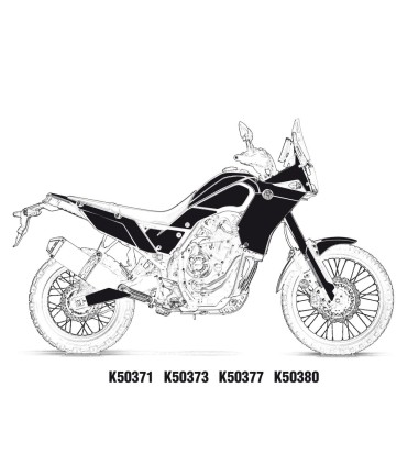 DECAL KIT TENERE 700 60TH BK