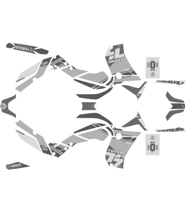 DECAL KIT TENERE 700 60TH BK