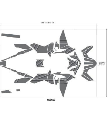 DECAL KIT AFRICA TWIN REPLICA