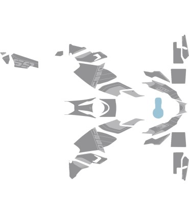 DECAL KIT R1250GS 40TH GY