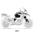 DECAL KIT R1250GS ADV 40TH BL