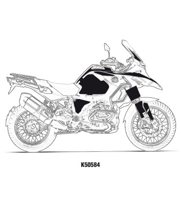 DECAL KIT R1250GS ADV 40TH GY