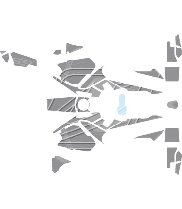 DECAL KIT R1250GS ADV 40TH GY